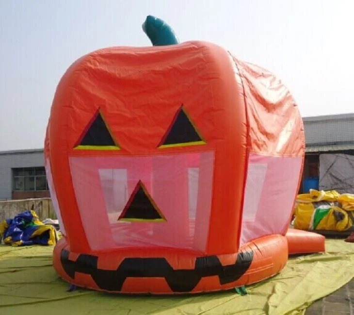 Giant Outdoor Inflatable Apple Bouncer House For Camping